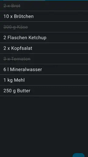 Einfacher Einkaufszettel screenshot 6