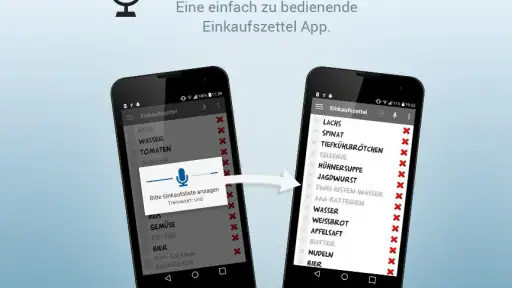 Einkaufszettel Spracheingabe screenshot 3