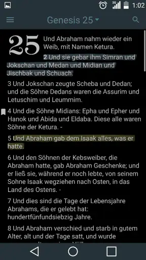 Elberfelder Bibel screenshot 8