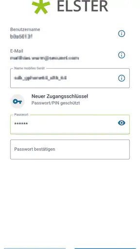 ElsterSecure - sicherer Login screenshot 4