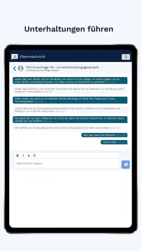 Elternnachricht screenshot 11