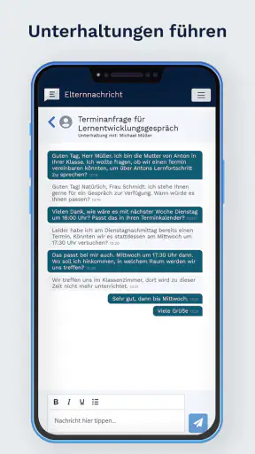 Elternnachricht screenshot 3