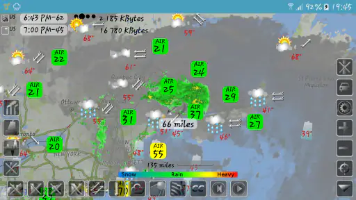 eMap HDF: Wetter und Windkarte screenshot 10