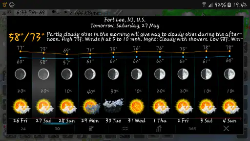 eMap HDF: Wetter und Windkarte screenshot 12