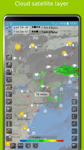 eMap HDF: Wetter und Windkarte screenshot 3
