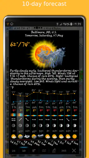 eMap HDF: Wetter und Windkarte screenshot 4