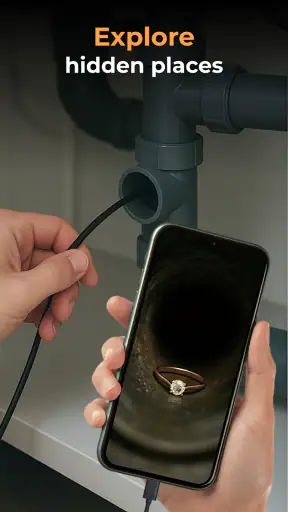 Endoskop kamera USB OTG screenshot