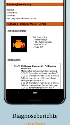 OBD 2 Car Scanner -EOBD Facile screenshot 8