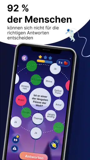 Erudite: Allgemeinwissen Quiz screenshot 1