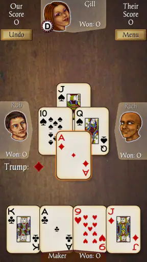 Euchre Pro screenshot 1