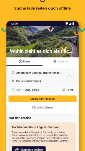 Interrail Rail Planer screenshot 2