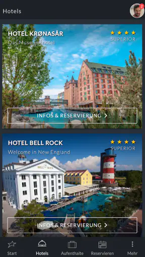 Europa-Park Hotels screenshot 2
