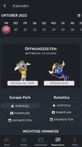 Europa-Park Hotels screenshot 4