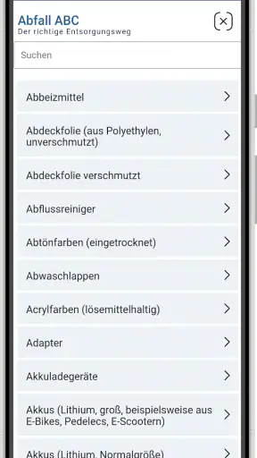 EVS Abfall-App screenshot 3