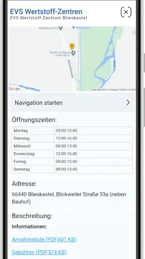 EVS Abfall-App screenshot 4