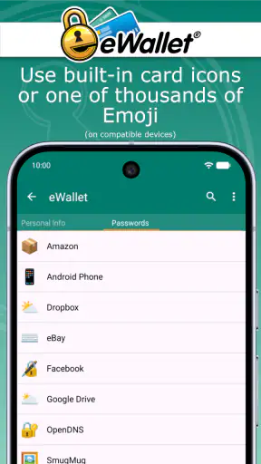 eWallet - Password Manager screenshot 4