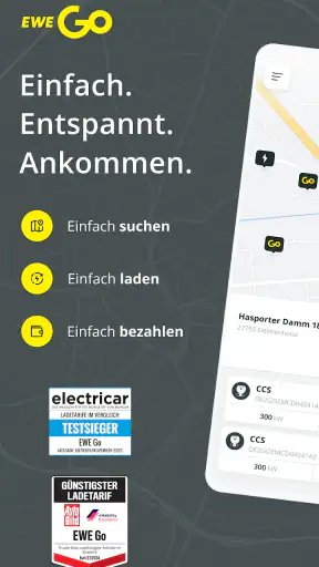 EWE Go - Elektroauto laden screenshot 1