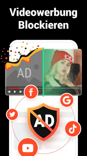 FREE ADBLOCKER BROWSER screenshot 1