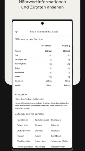 Factor: Frische Fertiggerichte screenshot 3
