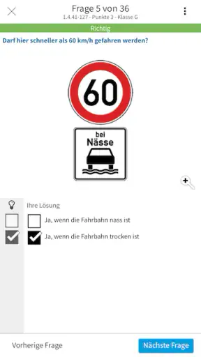 Fahrschulcard screenshot 2