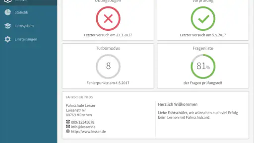 Fahrschulcard screenshot 8