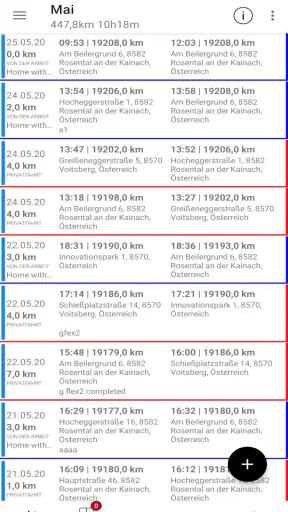 Fahrtenbuch - TripTracker screenshot 4