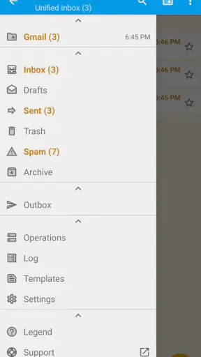 FairEmail, privacy aware email screenshot 10