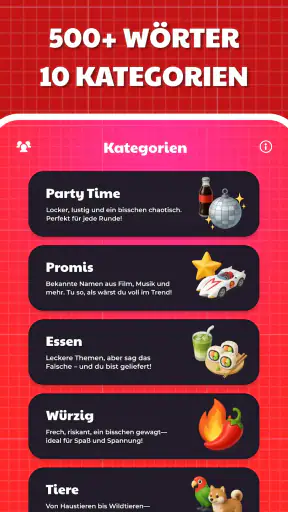 Fakeit: Imposter Spiel screenshot 11