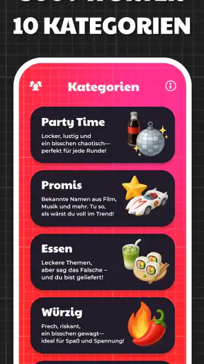 Fakeit: Imposter Spiel screenshot 2