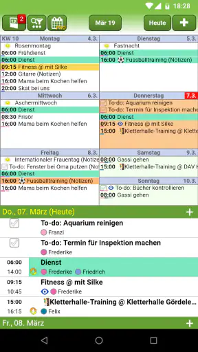 FAMANICE - Familienkalender screenshot 4