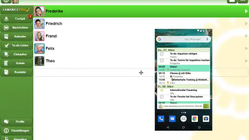 FAMANICE - Familienkalender screenshot 9