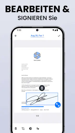 FaxFree: Fax senden vom Handy screenshot 12