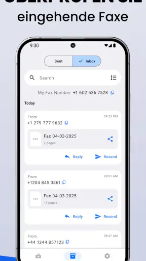 FaxFree: Fax senden vom Handy screenshot 3