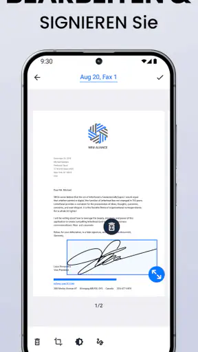 FaxFree: Fax senden vom Handy screenshot 5