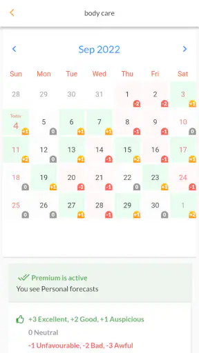 Feng Shui Fortune Calendar screenshot 3