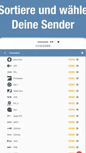 Fernsehen App mit Live TV screenshot 11