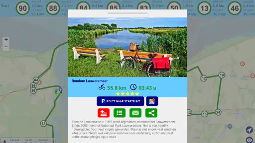 Fietsknoop Radeln und Wandern screenshot 11