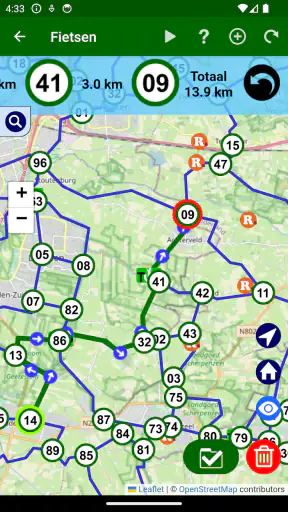 Fietsknoop Radeln und Wandern screenshot 3