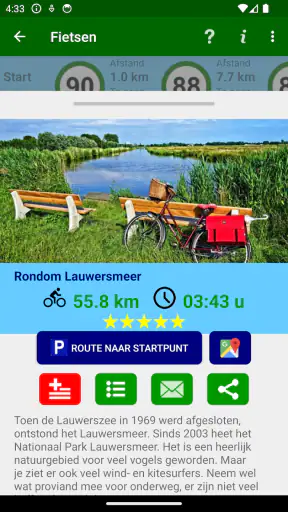 Fietsknoop Radeln und Wandern screenshot 4
