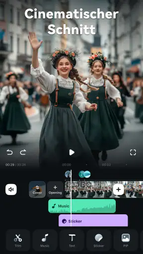 Filmora Lite: KI-Video-Editor screenshot 1