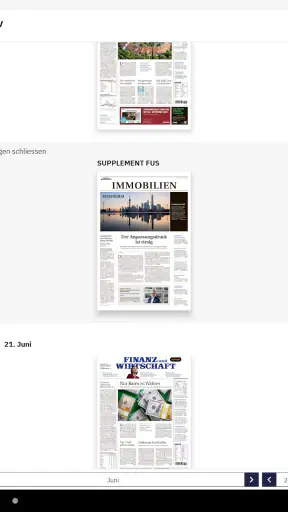 Finanz und Wirtschaft E-Paper screenshot 10