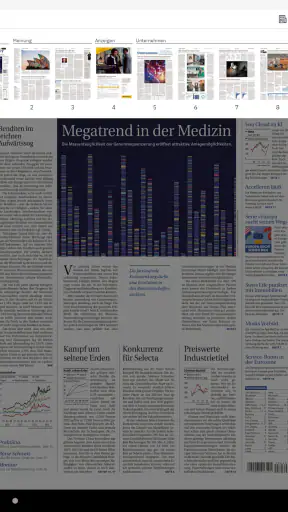 Finanz und Wirtschaft E-Paper screenshot 9