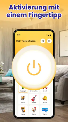 FindMe-Klatschen, Handy finden screenshot