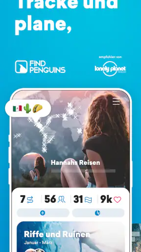 FindPenguins: Travel Tracker screenshot 1