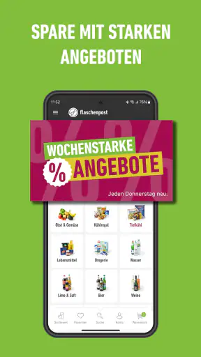 flaschenpost: Online einkaufen screenshot 2