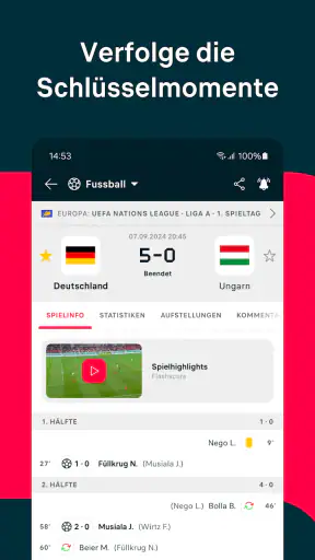 Flashscore: Ergebnisse & News screenshot 3