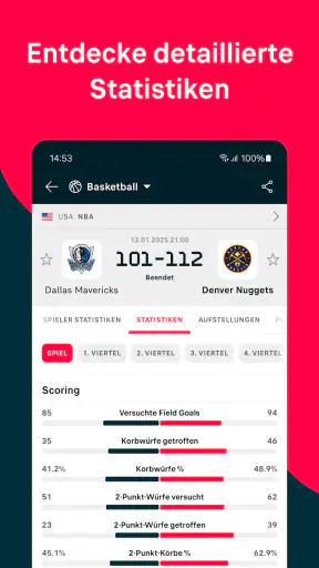 Flashscore: Ergebnisse & News screenshot 5
