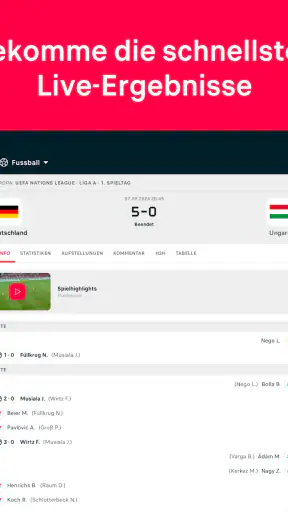 Flashscore: Ergebnisse & News screenshot 9