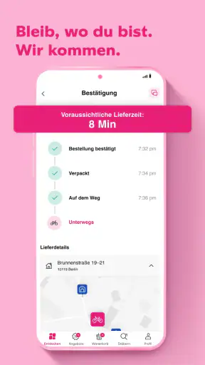 Flink: Lebensmittel in Minuten screenshot 5