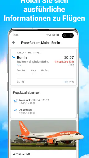 Flugzeuge Live - Flugradar screenshot 2
